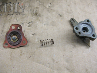 Carburateur Weber 32 DRT membrane de l'enrichisseur