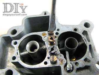 Carburateur Weber 32 DRT Gicleur