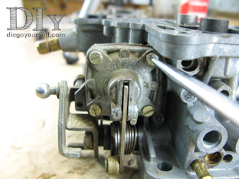 Carburateur Weber 32 DRT Membrane de la pompe de reprise