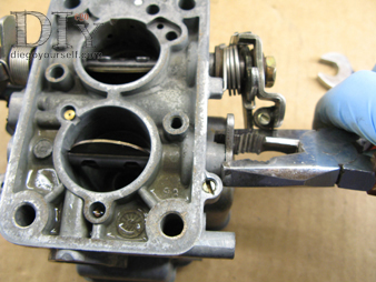 Carburateur Weber 32 DRT clapet deuxième corps