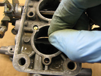 Carburateur Weber 32 DRT clapet deuxième corps