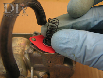 Carburateur Zenith 28 IF Remontage de la membrane de l'enrichisseur