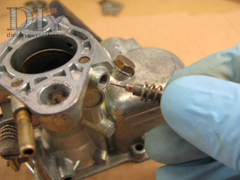 Carburateur Zenith 28 IF Remontage de la vis de richesse