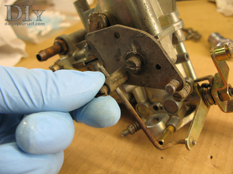 Carburateur Zenith 28 IF Repose du couvercle