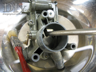 Carburateur Zenith 28 IF Soufflage du couvercle