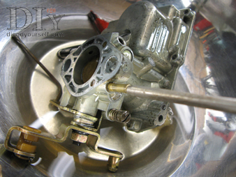 Carburateur Zenith 28 IF Soufflage de la cuve
