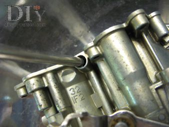 Carburateur Zenith 32 IF2 Soufflage de la cuve