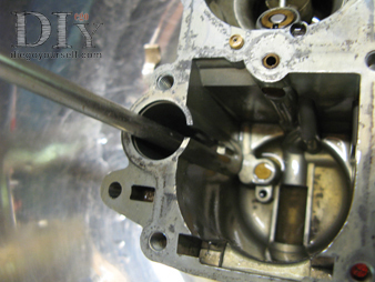 Carburateur Zenith 32 IF2 Soufflage de la cuve