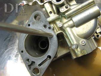 Carburateur Zenith 32 IF2 Soufflage de la cuve