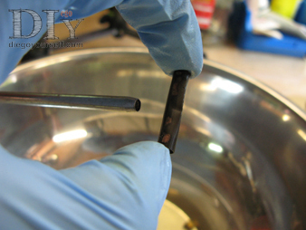 Carburateur Zenith 32 IF2 Soufflage du filtre d'entrée d'essence