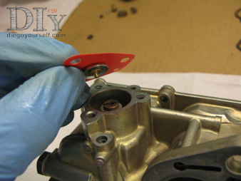 Carburateur Zenith 32 IF2 Repose de la membrane de l'enrichisseur