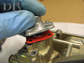 Carburateur Zenith 32 IF2 Repose de la membrane de l'enrichisseur