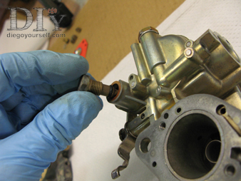 Carburateur Zenith 32 IF2 Repose du gicleur d'entrée