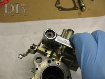 Carburateur Zenith 32 IF2 Repose du gicleur d'entrée