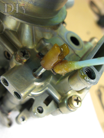 Carburateur Zenith 32 IF2 Repose du chapeau de reprise