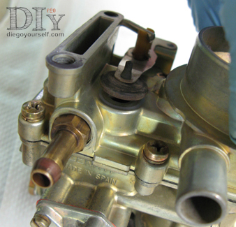 Carburateur Zenith 32 IF2 Repose du dégazage