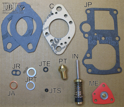 Carburateur Zenith 32 IF2 kit de joints