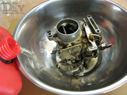 Carburateur Zenith 32 IF2 nettoyage extérieur