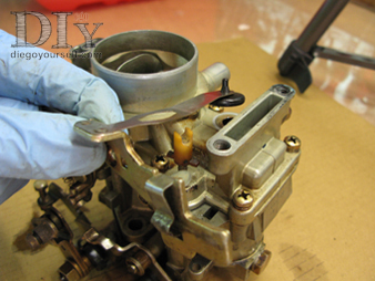 Carburateur Zenith 32 IF2 Support de starter & dégazage