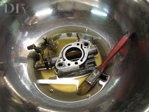 Carburateur Zenith 32 IF2 Nettoyage boîtier du papillon