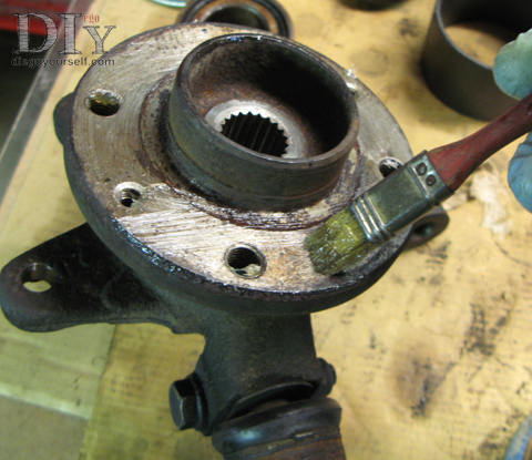 Repose du porte-fusée