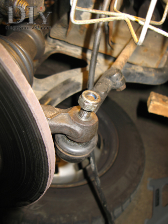 Repose du porte-fusée : rotule de direction