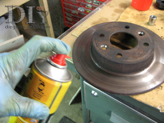 Disque de freins : nettoyage
