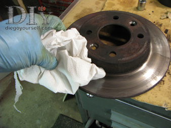 Disque de freins : nettoyage