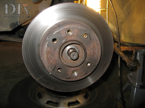 Disque de freins : repose