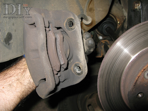 Etrier de frein : dépose