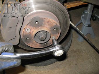 Disque de frein : vis de soutien