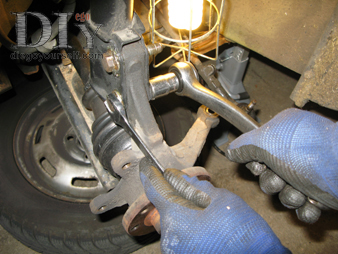 Porte-fusée : dépose