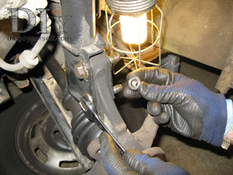 Porte-fusée : dépose