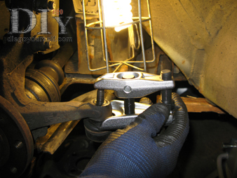 Rotule de direction : dépose