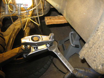 Rotule de direction : dépose