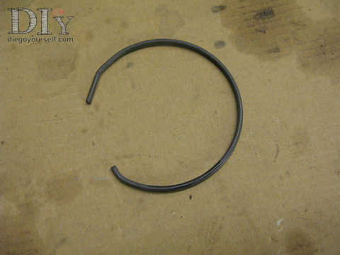 Roulement : circlip de rétention