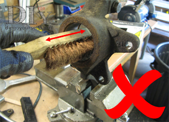 Porte-fusée : nettoyage