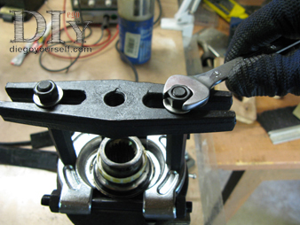 Roulement : extraction du roulement sur moyeu