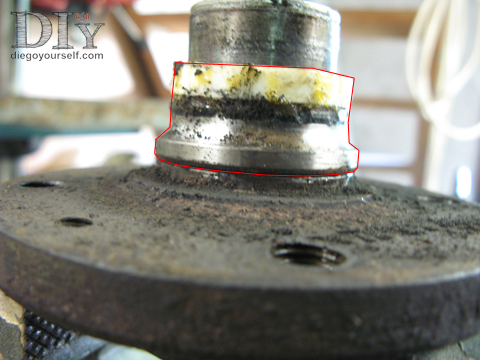 Roulement : extraction du roulement sur moyeu