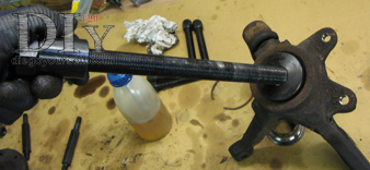 Roulement : extraction du roulement sur porte-fusée