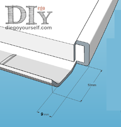 Découpes à faire à droite