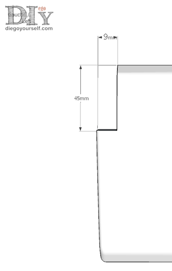 Découpes à faire à Gauche