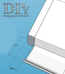 Découpes à faire à Gauche