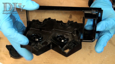 Pièce entièrement démontée