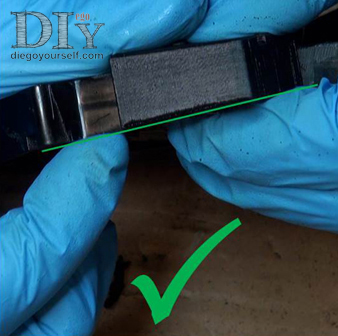 Kit correctement positionné