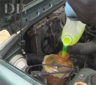 Remplissage du circuit de refroidissement