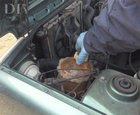 Remplissage du circuit de refroidissement