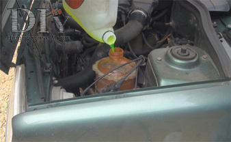 Remplissage du circuit de refroidissement