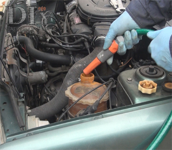 Rinçage du circuit de refroidissement