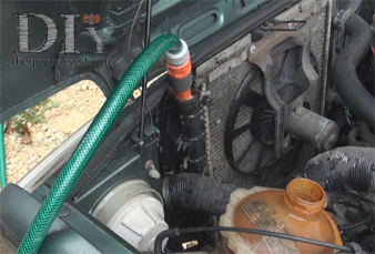 Rinçage du circuit de refroidissement